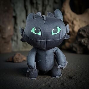 Toy Factory How to Train Your Dragon 2 Night Fury Toothless Dragon  Plush